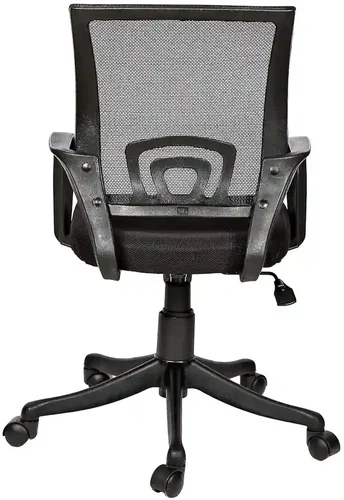 Black Low Back Airmesh Office Chair - Image 2